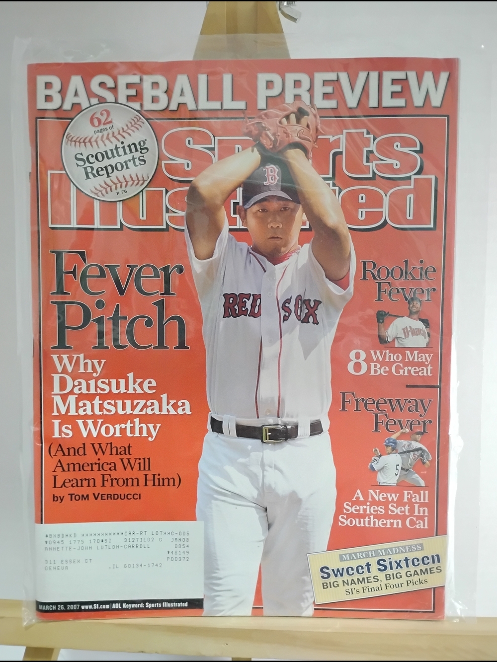 Sports Illustrated Baseball Preview - Daisuke Matsuzaka Cover